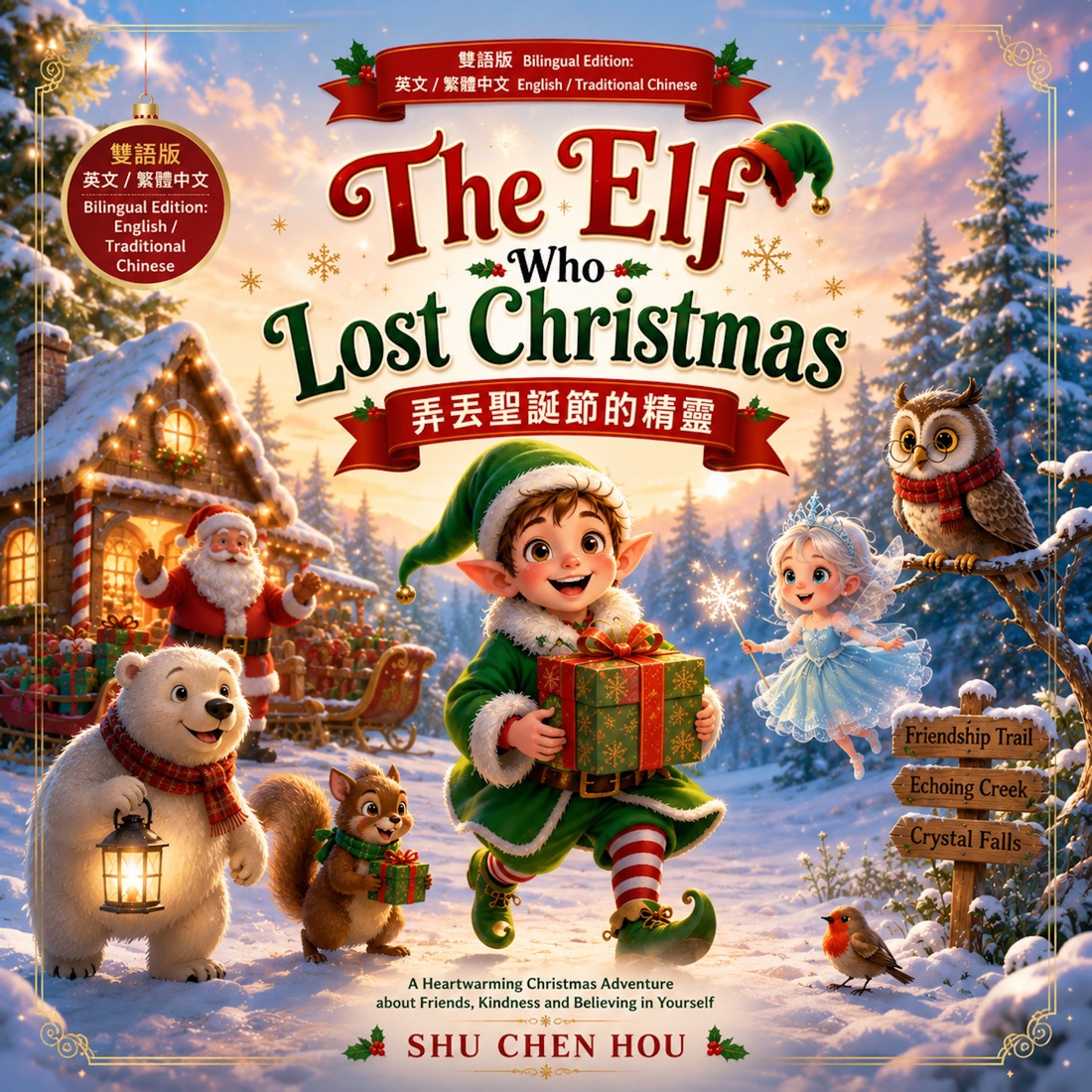 The Elf Who Lost Christmas / 弄丟聖誕節的精靈 book cover