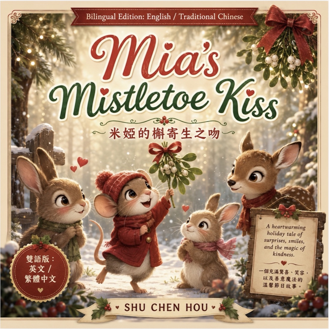 Mia's Mistletoe Kiss / 米婭的槲寄生之吻 book cover